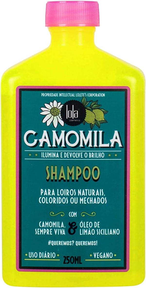 Top 10 Melhores Shampoos de Camomila  (Lola Cosmetics, Flores & Vegetais e mais) 1