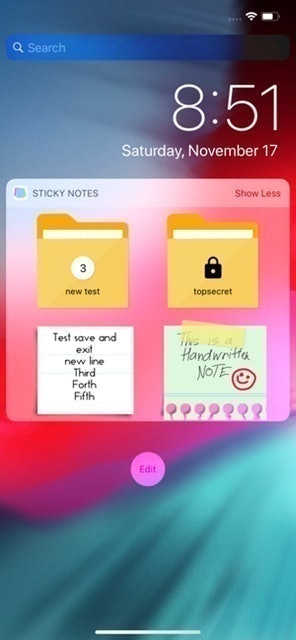 Sticky Notes + Widget  2
