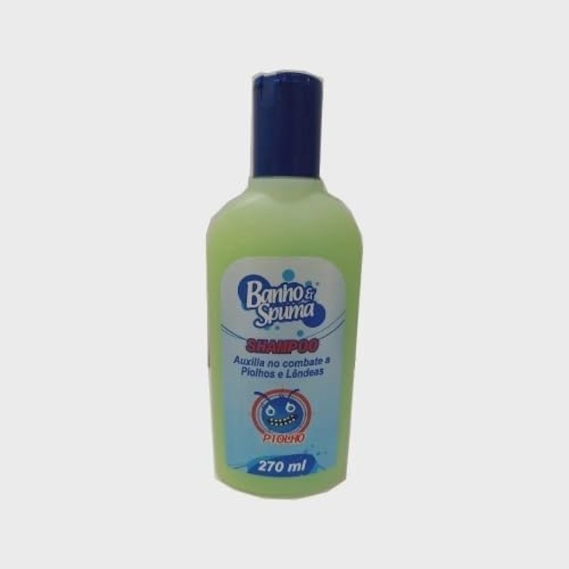 Shampoo Banho e Spuma Mata Piolho e Lêndeas 1