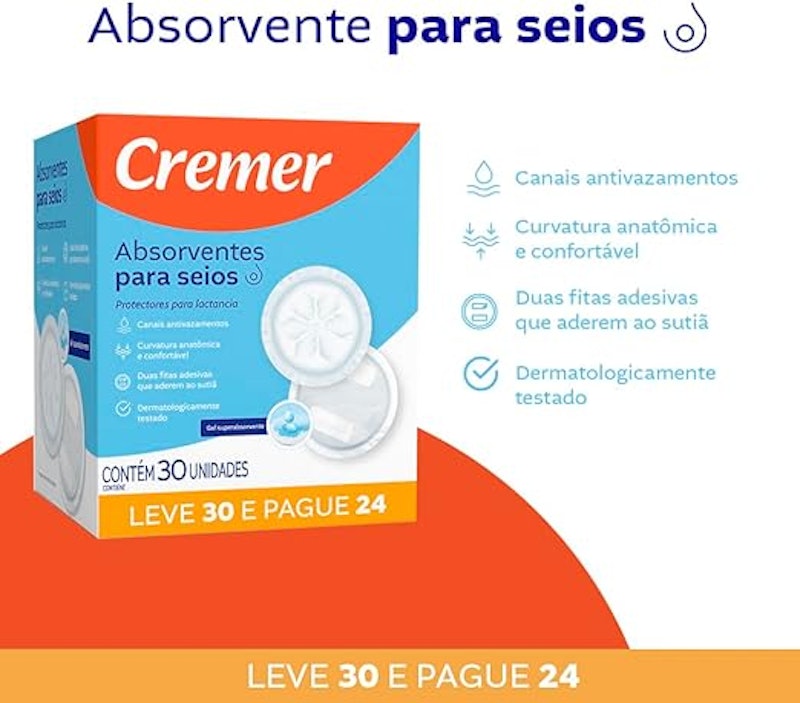 Absorvente para Seios 5