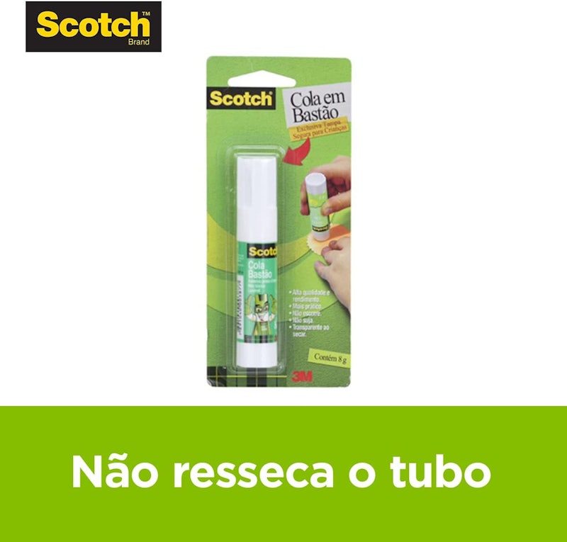 Cola em Bastão Scotch 3M 3