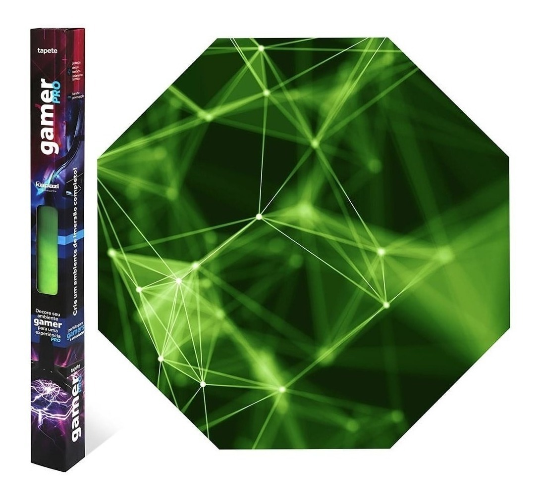 Tapete Gamer Pro Conection 120 x 120 cm Kapazi 2