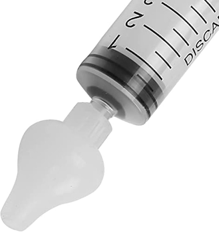 Seringa para Lavagem Nasal Ponta Silicone 2