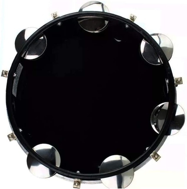 Pandeiro Injetado Black Torelli 10"  3