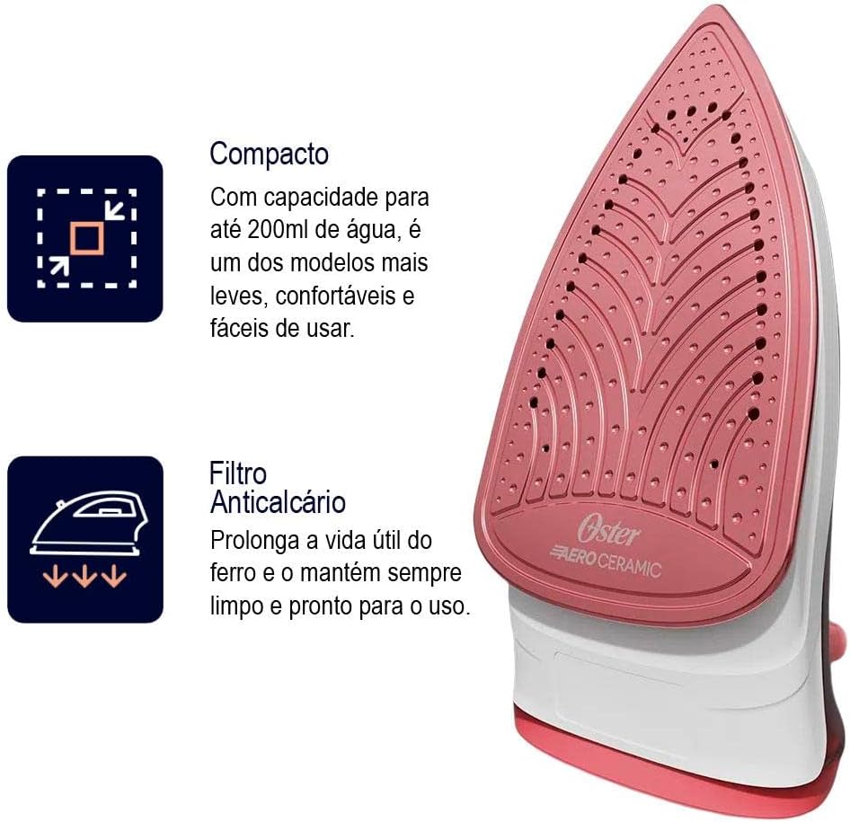Ferro de Passar a Vapor Oster Aeroceramic 4