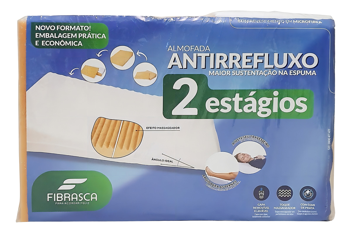 Top 10 Melhores Travesseiros Antirrefluxo em 2026 (Lukspuma, Fibrasca e mais) 5
