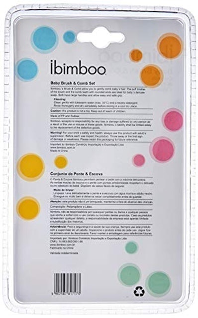 Kit de Escova e Pente Ibimboo 4
