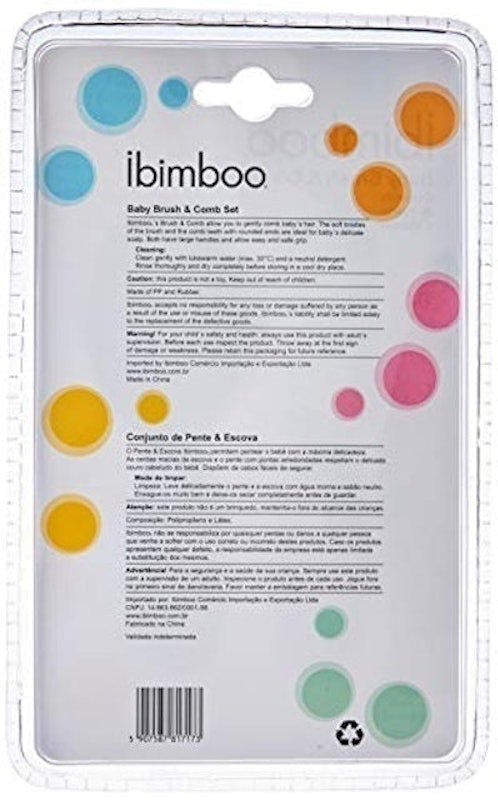 Kit de Escova e Pente Ibimboo 4