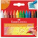 FABER-CASTELL Giz de Cera Gizão 12 Cores Faber-Castell 1