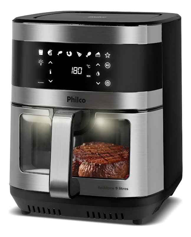 Air Fryer Philco 9 L Visor Glass 5