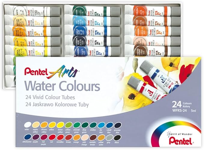 Aquarela WFRS Water Colors 24 Cores 1
