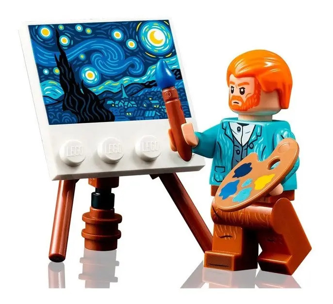 Lego Ideas Vincent van Gogh A Noite Estrelada 5