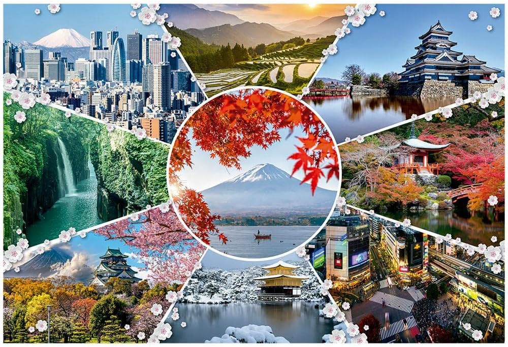 Puzzle 6000 Peças Paisagens do Japão 2