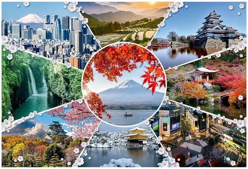 Puzzle 6000 Peças Paisagens do Japão 2