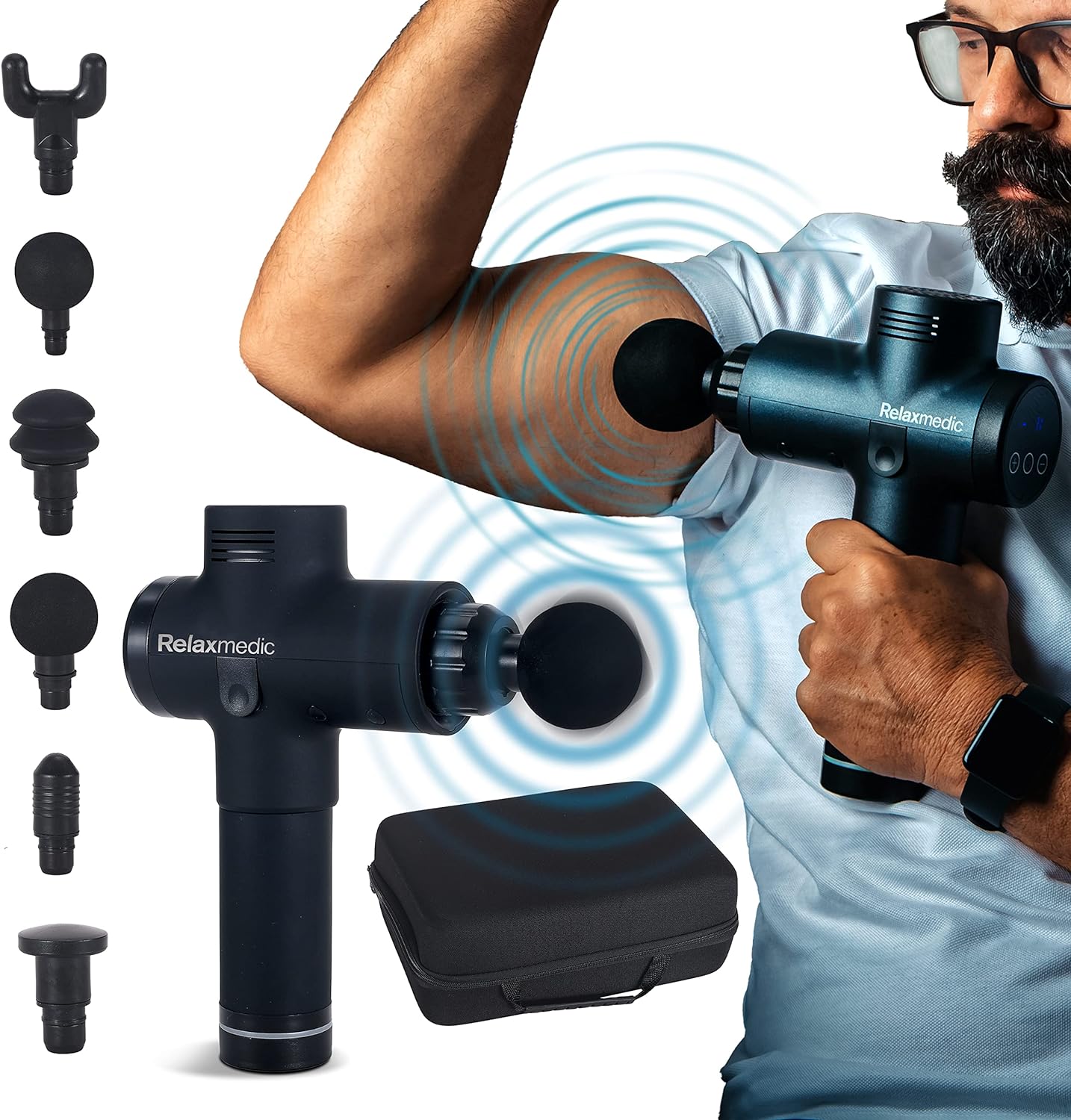 Pistola Massageadora Profissional Deep Therapy 2