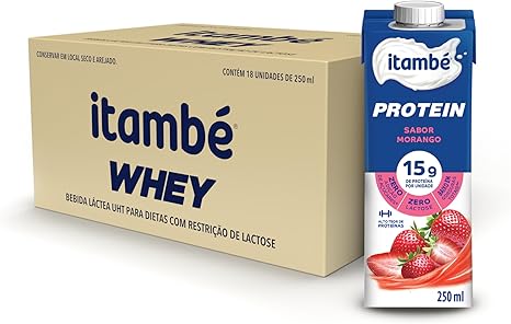 Bebida Láctea Protein Morango 250 ml 1
