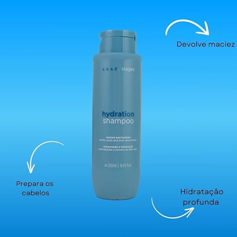 Shampoo Hidratação Profunda Braé Stages Hydration 3