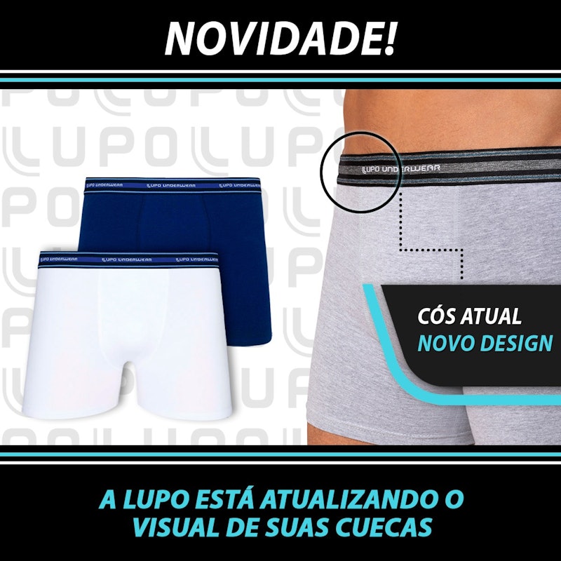 Cueca Boxer de Algodão 5