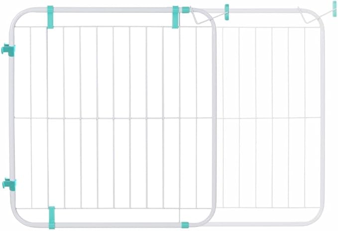 Portão de Segurança Expansívo Branco com Trava de 70 a 115 cm 1