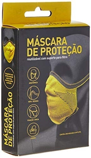 Máscara de Tecido Tripla Fiber Knit Sport 3