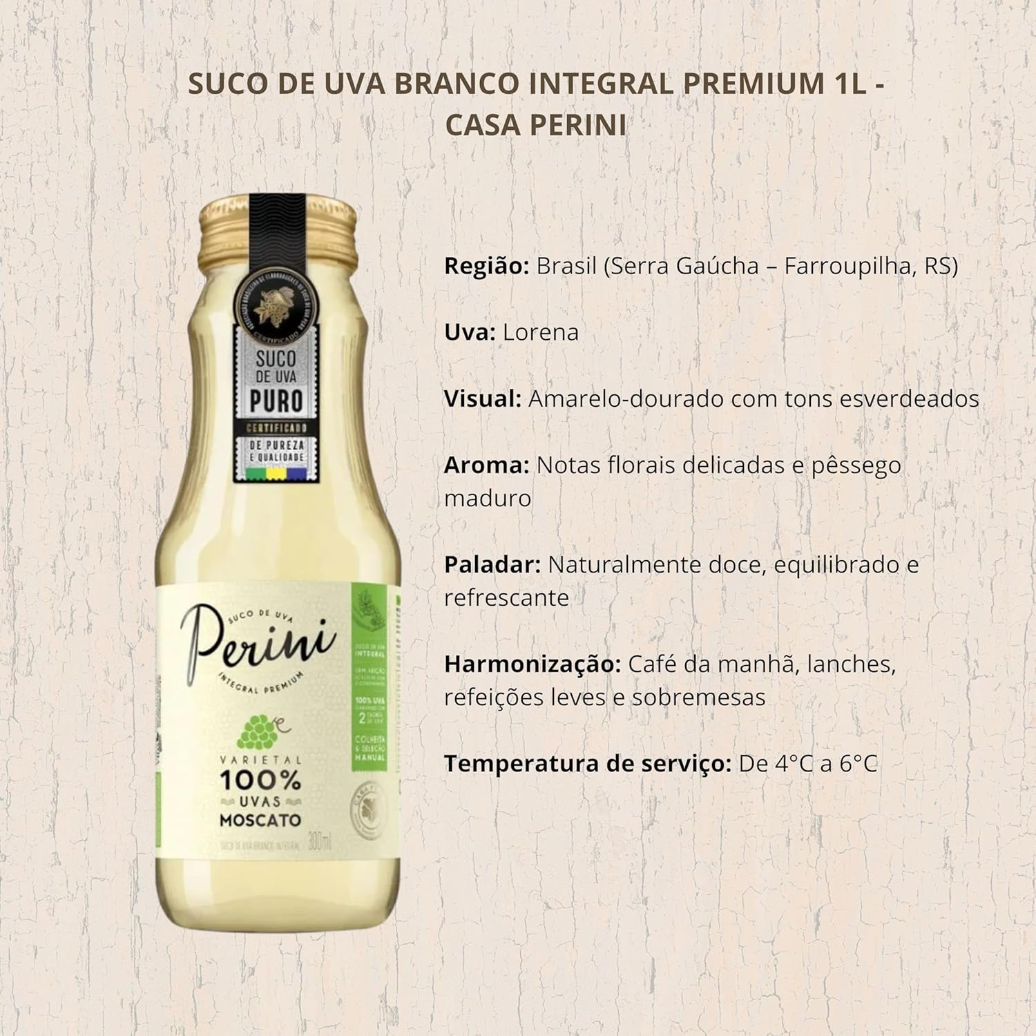 Suco de Uva Branco Casa Perini 2