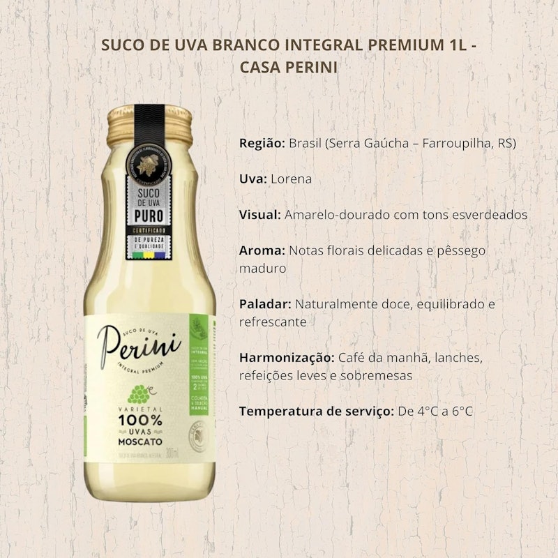 Suco de Uva Branco Casa Perini 2