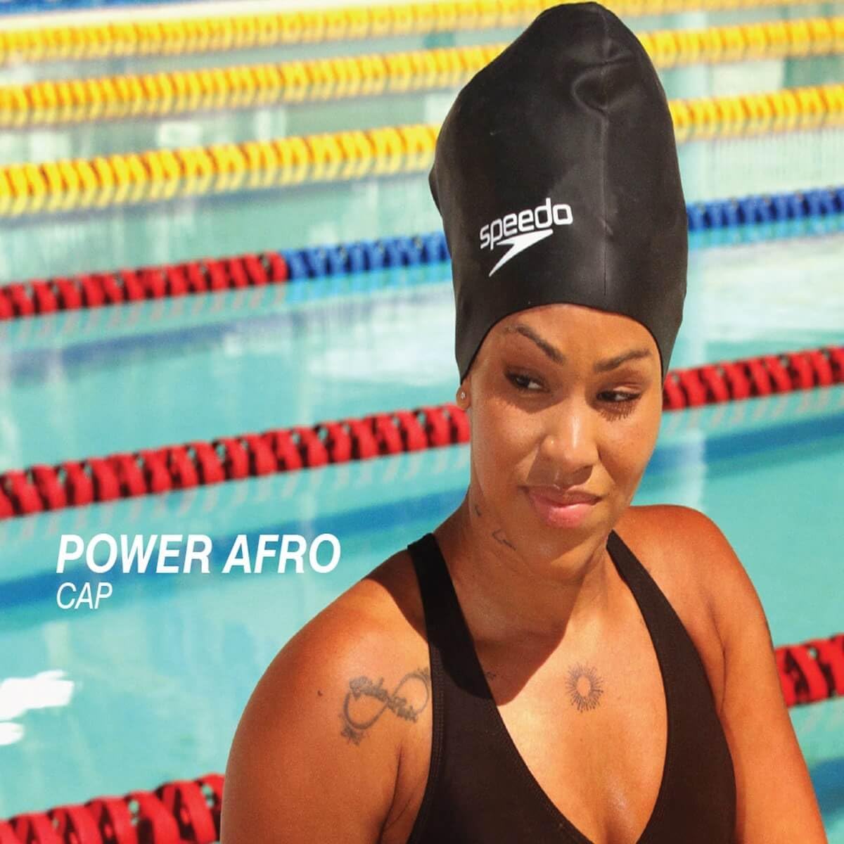 Touca Natação Speedo Power Afro 2