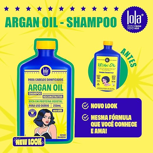 Shampoo Reconstrutor Argan Oil 2