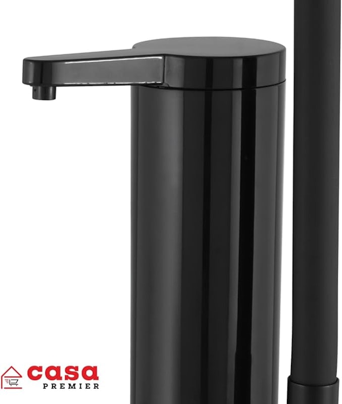Torneira Pia Cozinha Preta Parede com Filtro Gourmet 2 Jatos ABS 3