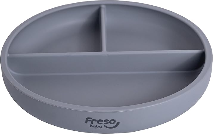 Prato de Silicone com Ventosa e Divisória  1