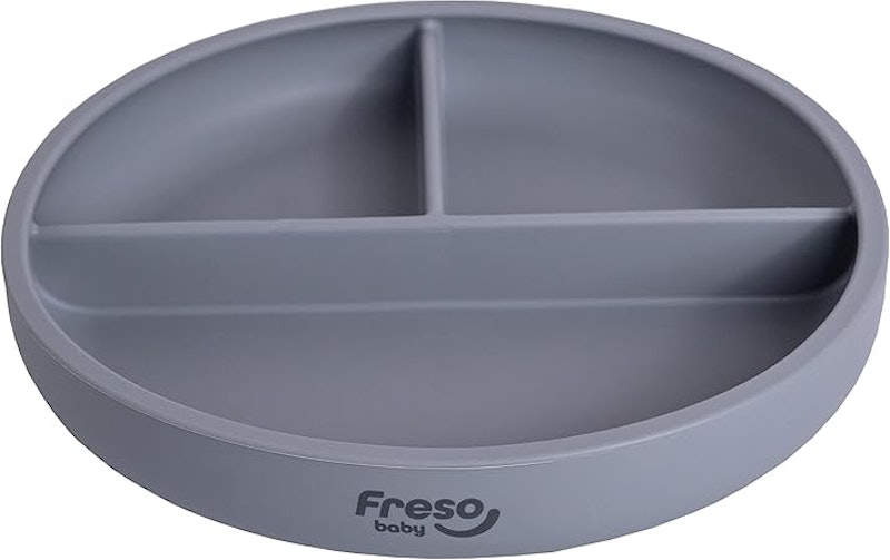Prato de Silicone com Ventosa e Divisória 1