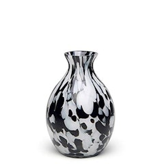 Vasinho 65 Multicor Preto e Branco Murano Cristais Cá d'Oro
