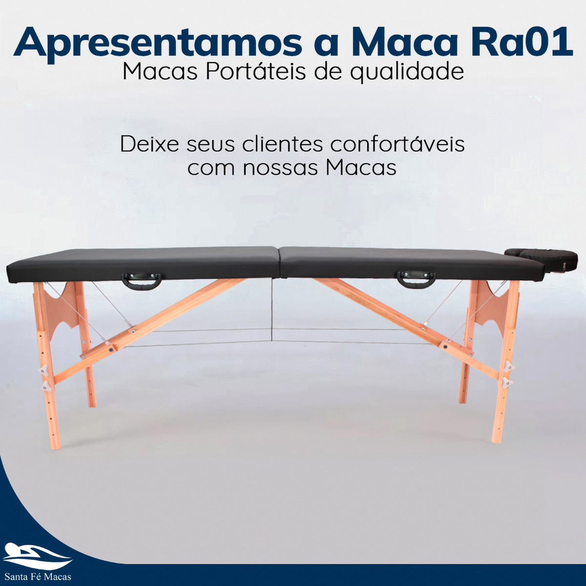 Maca Portátil Standard com Regulagem de Altura RA01 2