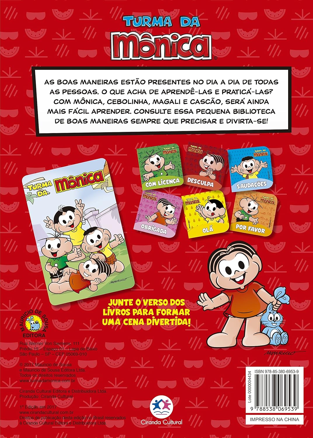 Turma da Mônica - Biblioteca de Boas Maneiras 2