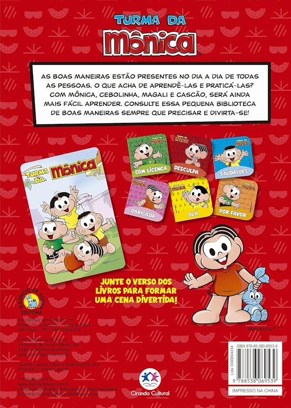 Turma da Mônica - Biblioteca de Boas Maneiras 2