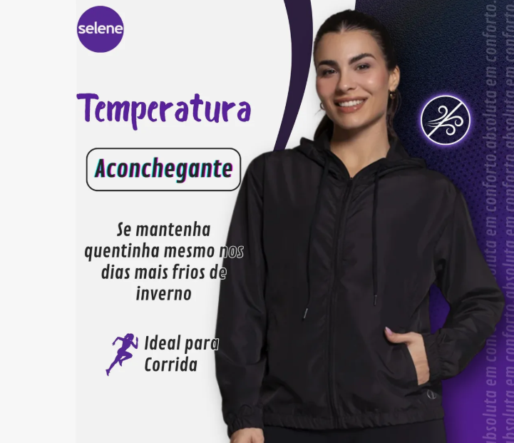 Jaqueta Corta Vento Selene 5