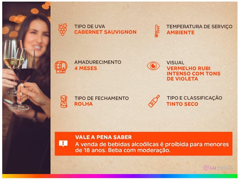 Vinho Reservado Cabernet Sauvignon 5