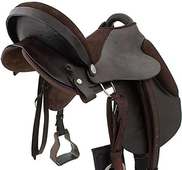 Sela para Cavalo Mangalarga Selaria Marçal Australiana Ouro 3