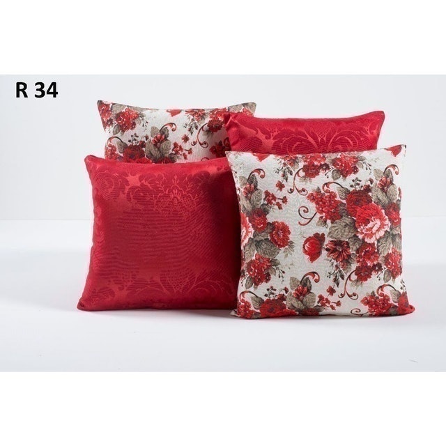 Kit com 4 Almofadas Cheias Decorativas 1