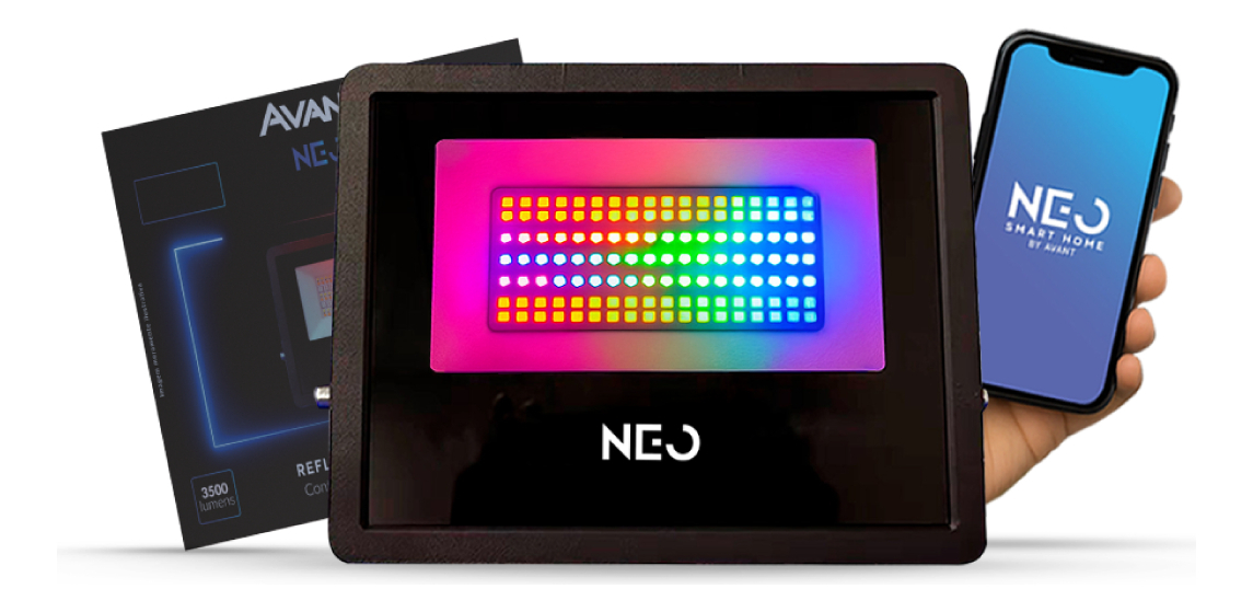 Neo Refletor LED Smart Wi-Fi 50 W RGB  1