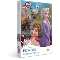 Frozen II – Quebra-Cabeça 100 Peças