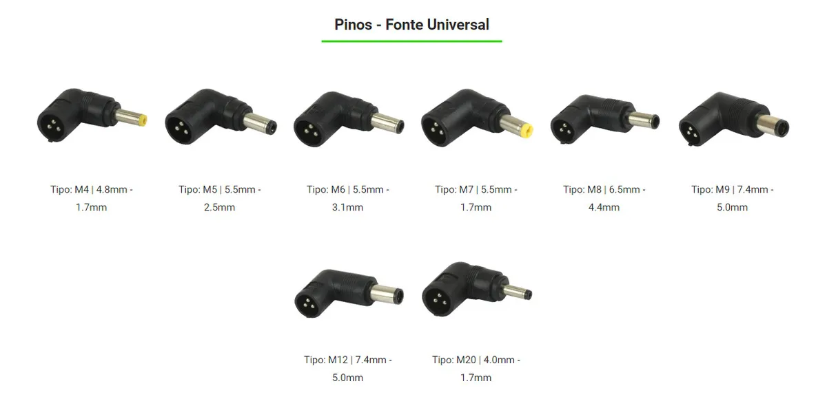 Fonte Universal para Notebook 90 W BestBattery 2