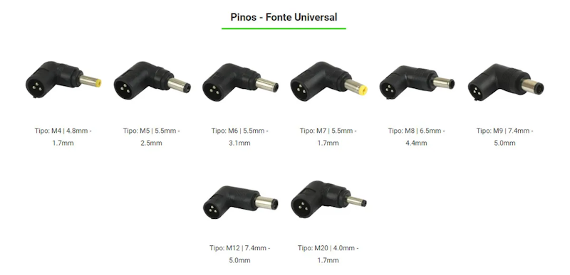 Fonte Universal para Notebook 90 W BestBattery 2