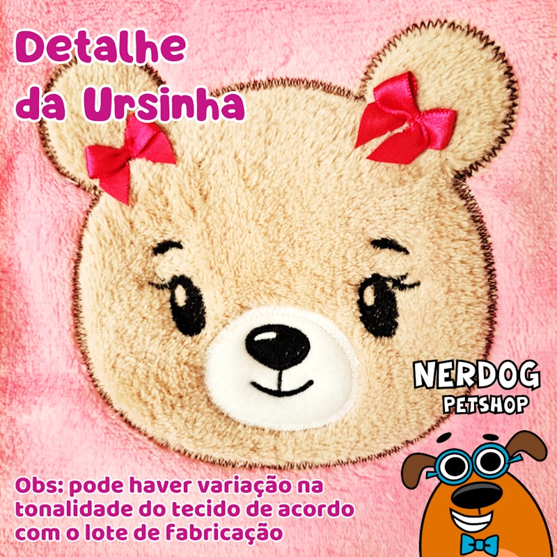 Casaco Ursa Mascote Pet 2