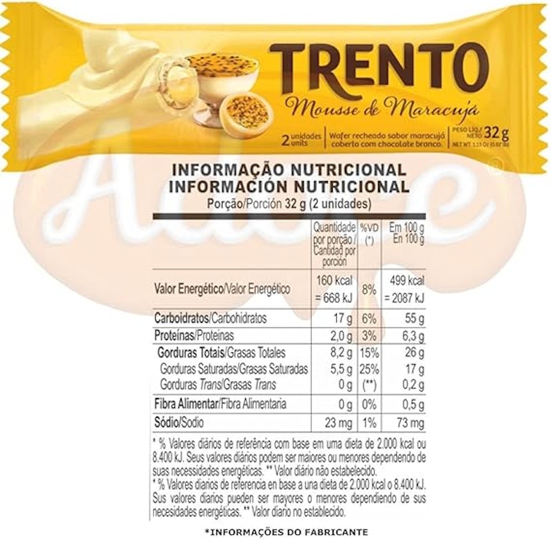 Trento Mousse de Maracujá 3