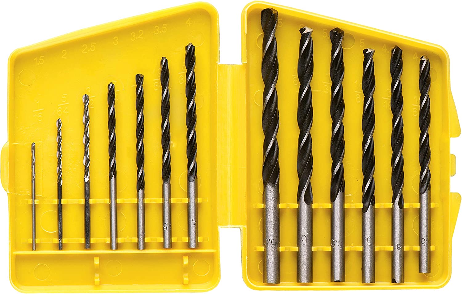 Brocas Aço Carbono 13 Peças 1