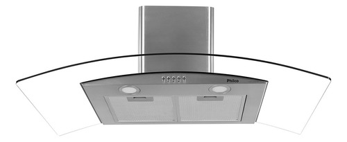 Coifa de Parede Philco Curva 90 cm Inox Dupla Filtragem 3