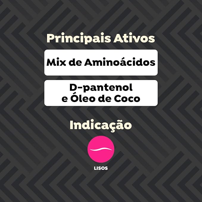 Máscara Meu Liso Matizador Preto Salon Line 3