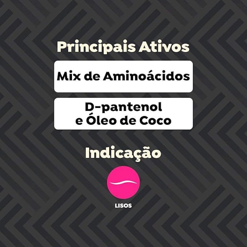 Máscara Meu Liso Matizador Preto Salon Line 3