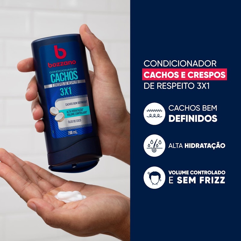 Condicionador Cachos e Crespos 3x1 2
